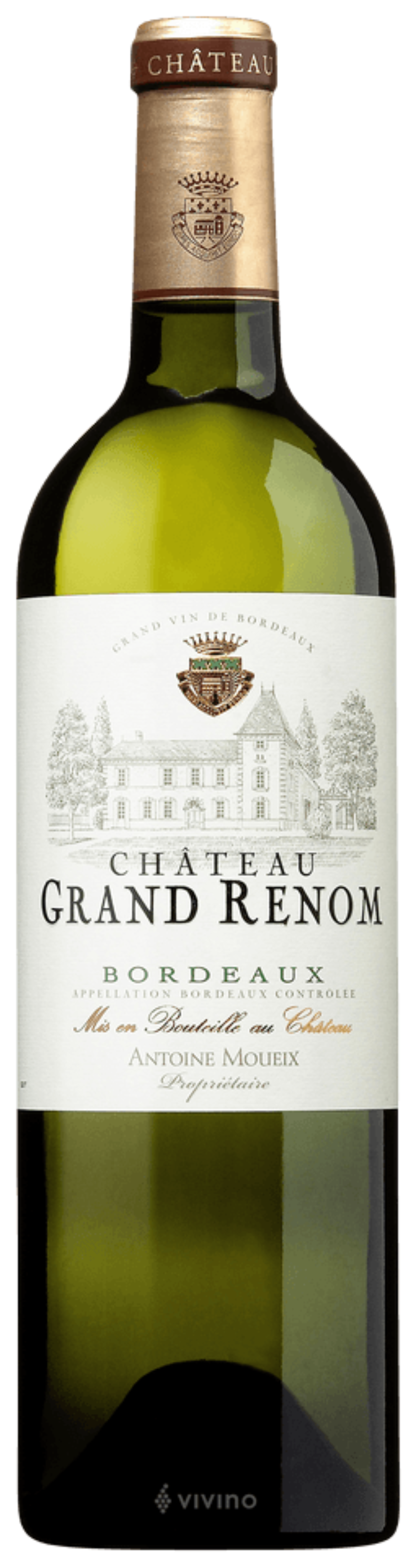 Chateau Grand Renom Bordeaux, Blanc, 2018