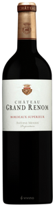 Chateau Grand Renom Bordeaux Rouge Superieur 2016